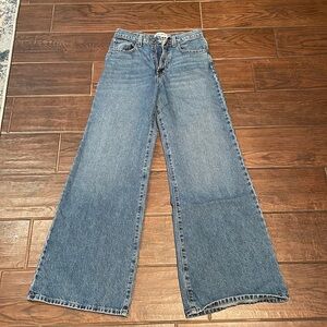 Wide leg blue RSQ jeans